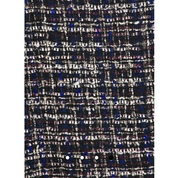 L'Academie Revolve Tweed Cut Out Mini Dress Black Multi - Picture 4 of 7